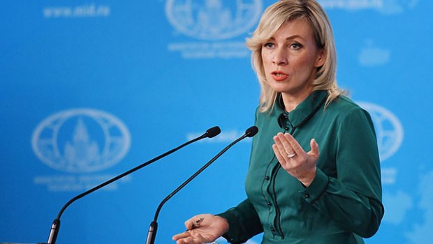 Zaxarova Blinkeni son açıqlamasına görə "əclaf" adlandırdı