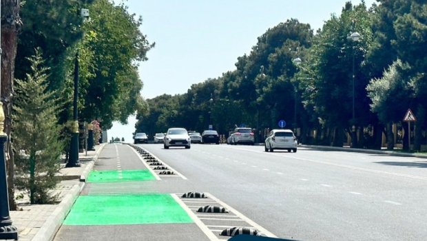 Bakının 29 küçə və prospektində xüsusi hərəkət zolağı YARADILDI