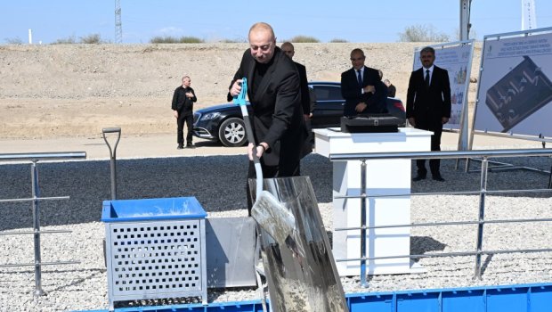 İlham Əliyev Cəbrayılda &ldquo;Prestij-Kimya&rdquo; zavodunun təməlqoyma mərasimində iştirak edib - FOTO