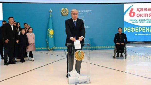Qazaxıstanda referendum keçirilir - Tokayev səs verdi