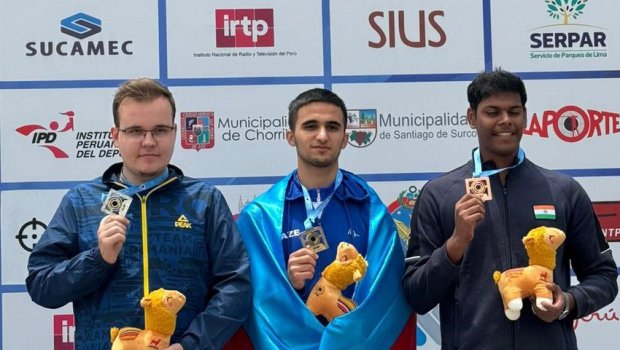Azərbaycanın güllə atıcısı dünya çempionu oldu