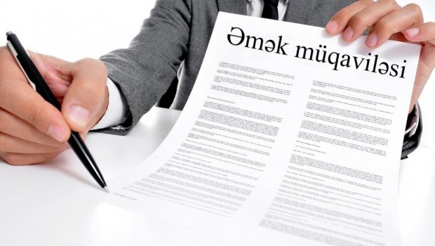 Azərbaycanda əmək müqavilələrinin sayı AÇIQLANDI