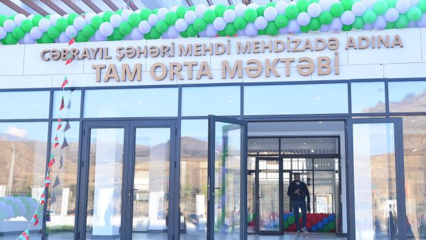 Cəbrayıl şəhərində bu gün ilk dərs günüdür - FOTO-VİDEO