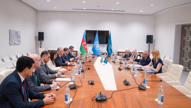 Muxtar Babayev Baydenin müşavirini QƏBUL EDİB - FOTO