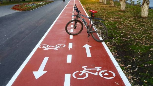 Bakıdakı velosiped yollarında təhlükəsizlik sədləri YERLƏŞDİRİLDİ