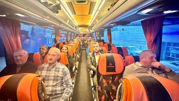 Bakıdan Laçına bu gün ilk avtobus yola düşdü - FOTO-VİDEO