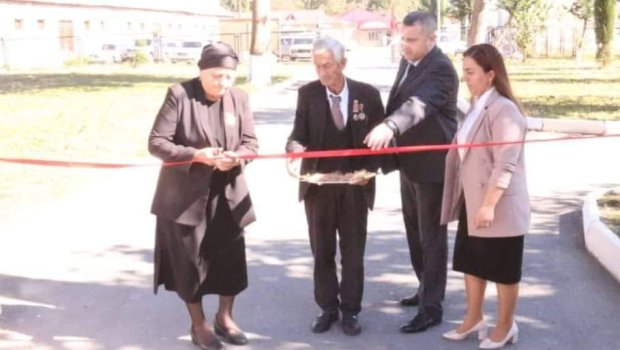 Balakəndə şəhidin oxuduğu məktəbdə xatirə löhvəsinin açılışı oldu - FOTO