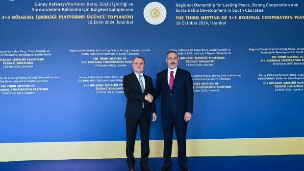 Ceyhun Bayramov Hakan Fidanla görüşdü &ndash; FOTO