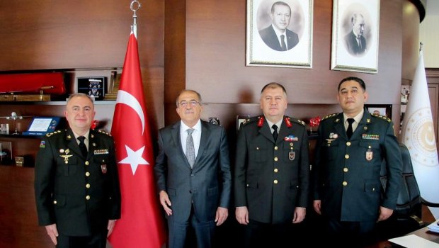 Müdafiə Nazirliyinin nümayəndə heyəti Türkiyədədir - FOTO