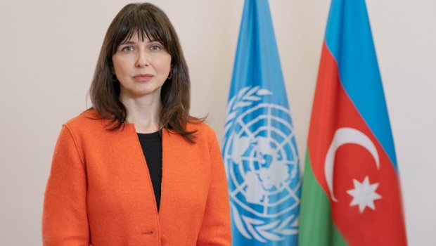 Vladanka Andreeva Azərbaycanı TƏBRİK EDİB - FOTO