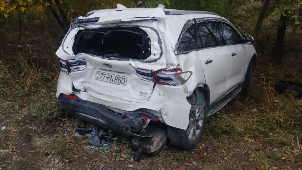 Kürdəmirdə ağır QƏZA: Xəsarət alanlar var &ndash; FOTO