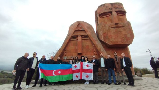 Gürcüstan azərbaycanlılarının ikinci qrupu XANKƏNDİDƏ - FOTO
