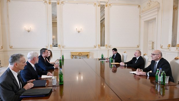 İlham Əliyev ABŞ Prezidentinin xüsusi köməkçisini qəbul etdi - FOTO/VİDEO