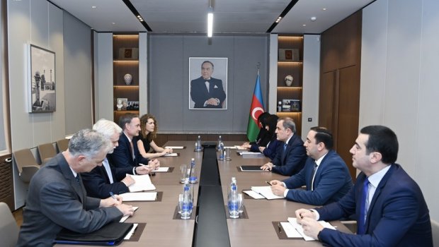 Ceyhun Bayramov ABŞ Prezidentinin xüsusi nümayəndəsi ilə nələri müzakirə etdi? &ndash; FOTO 