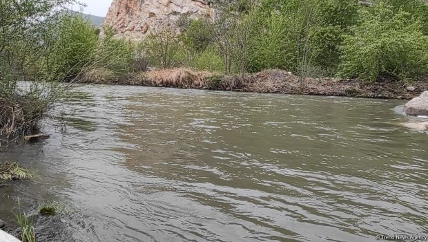 Lənkərançayda suyun səviyyəsi ARTDI