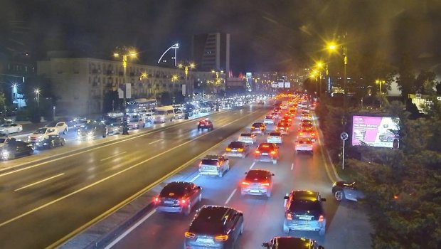 Heydər Əliyev prospektində məhdudiyyət aradan qaldırıldı - FOTO