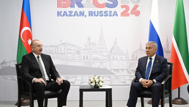 İlham Əliyevdən Minnixanova: "Bu, mənim üçün böyük sürprizdir"