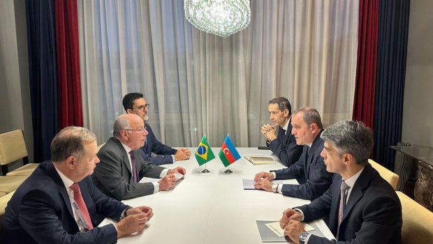 Azərbaycan və Braziliya XİN rəhbərləri Kazanda regional məsələləri müzakirə etdilər - FOTO