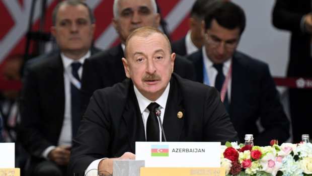 İlham Əliyev: "Azərbaycan Avrasiyanın logistika mərkəzlərindən birinə çevrilib" - VİDEO