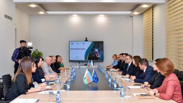 Daha bir qrup işəgötürən üçün &ldquo;DOST Müfəttiş&rdquo; layihəsinə dair təqdimat olub &ndash; FOTO