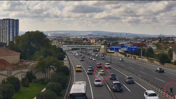 Aeroport şosesində yolu keçən piyada ağır QƏZAYA səbəb oldu &ndash; ANBAAN VİDEO