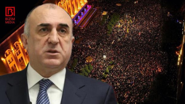 Elmar Məmmədyarovdan XƏBƏRDARLIQ: &ldquo;Qərb Gürcüstanda rəngli inqilaba cəhd edəcək"