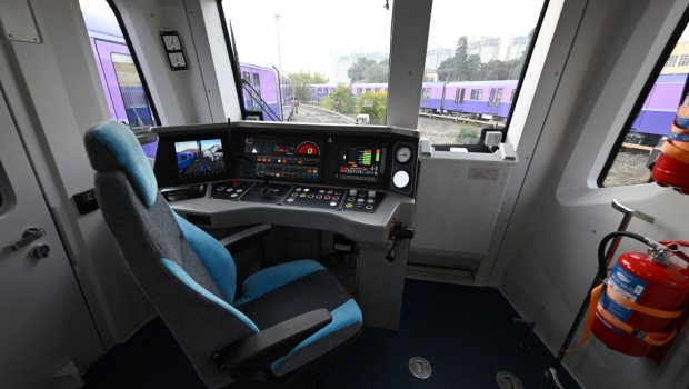 Bakı metrosunda yeni qatarlar &ndash; FOTO