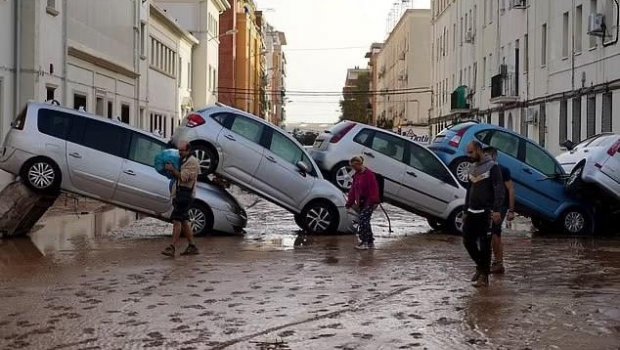 İspaniyada daşqınlar can almaqda DAVAM EDİR - VİDEO