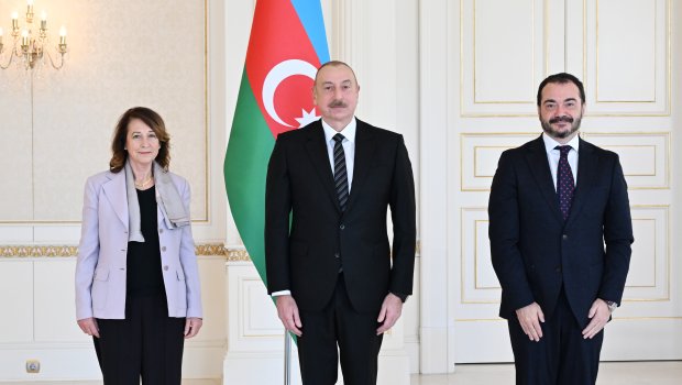 İspaniyanın yeni səfiri Prezidentin qəbulunda &ndash; FOTO/VİDEO