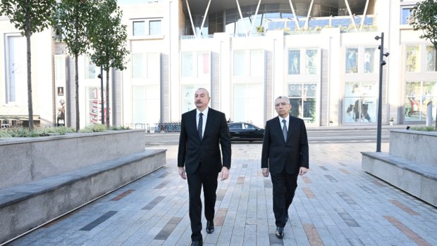 Prezident &ldquo;28 May&rdquo;ın qarşısında yaradılan şəraitlə TANIŞ OLDU - FOTO/VİDEO