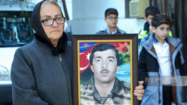 I Qarabağ müharibəsinin şəhidi Ələkbər Babayevlə vida mərasimi keçirildi