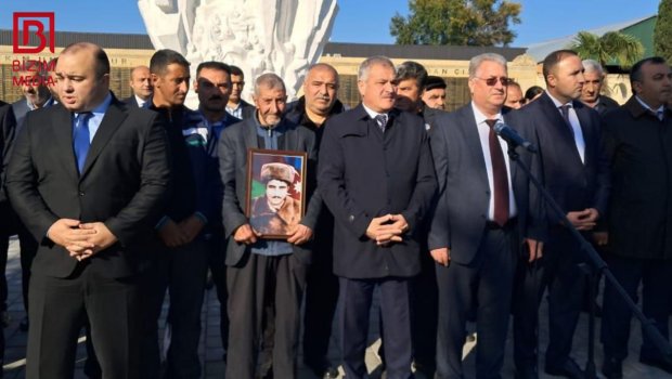 31 il sonra nəşi tapılan şəhid Tərtərdə torpağa TAPŞIRILDI &ndash; FOTO/VİDEO