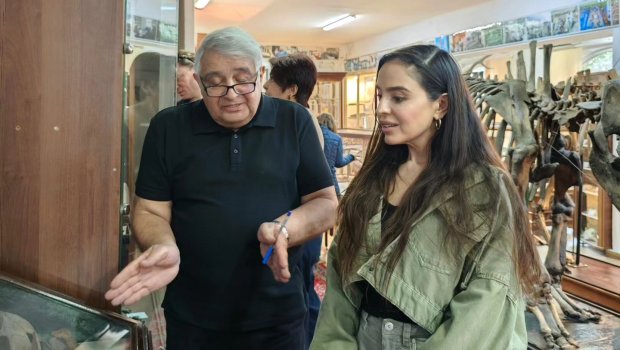 Leyla Əliyeva Təbiət Tarix Muzeyini ZİYARƏT ETDİ - FOTO