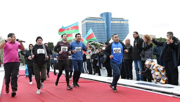 Bakıda &ldquo;Qələbə qaçışı&rdquo;na start verildi - Qaliblər mükafat alacaq