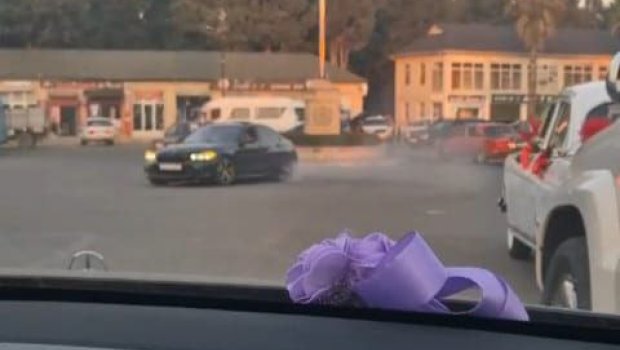 &ldquo;BMW&rdquo; ilə &ldquo;avtoşluq&rdquo; etdi, həbs olundu - FOTO/VİDEO