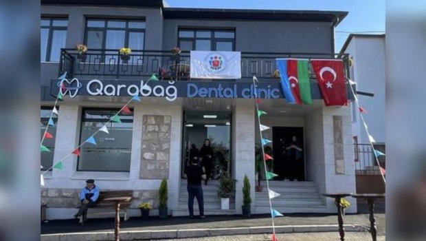 Xankəndidə ilk stomatoloji klinika fəaliyyətə başladı &ndash; FOTO/VİDEO