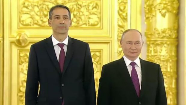 Putin səfirimizi qəbul etdi – VİDEO