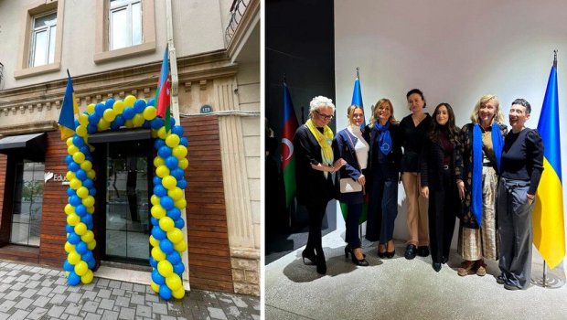 Bakıda yenilənmiş Ukrayna Mərkəzinin açılışı oldu - FOTO