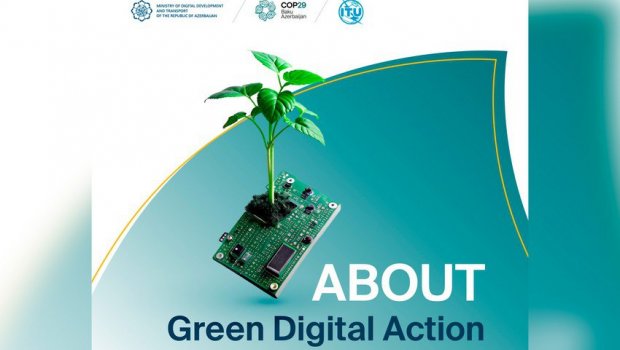 COP29 çərçivəsində Yaşıl Rəqəmsal Fəaliyyət üzrə dəyirmi masa keçiriləcək