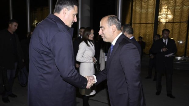 Bosniya və Herseqovinanın Rəyasət Heyətinin sədri Bakıya gəldi