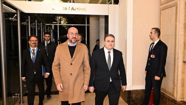 Şarl Mişel Azərbaycanda səfərdədir – FOTO
