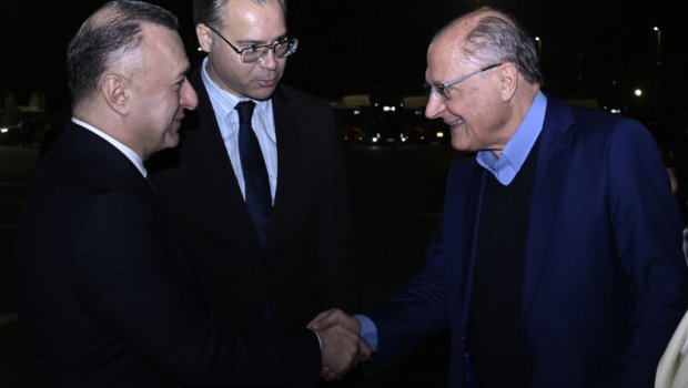 Braziliyanın vitse-prezidenti Azərbaycana GƏLDİ - FOTO