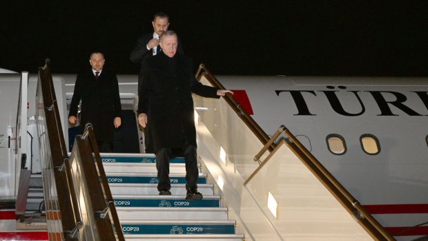 Ərdoğan Azərbaycana GƏLDİ &ndash; FOTO