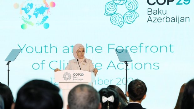 Əminə Ərdoğan Mehriban Əliyeva ilə görüşündən paylaşım etdi - FOTO