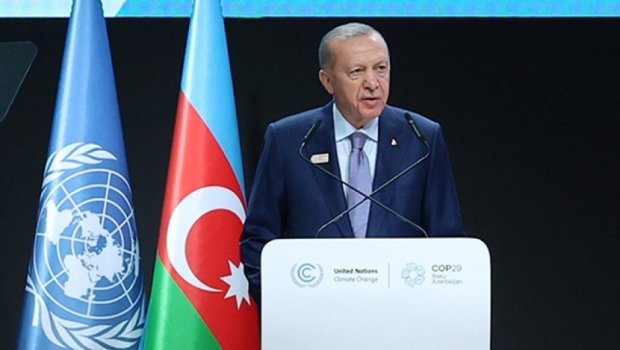 &ldquo;Türkiyə iqlim dəyişikliyinin mənfi təsirinə ən çox məruz qalan dövlətlərdəndir&rdquo; - Ərdoğan