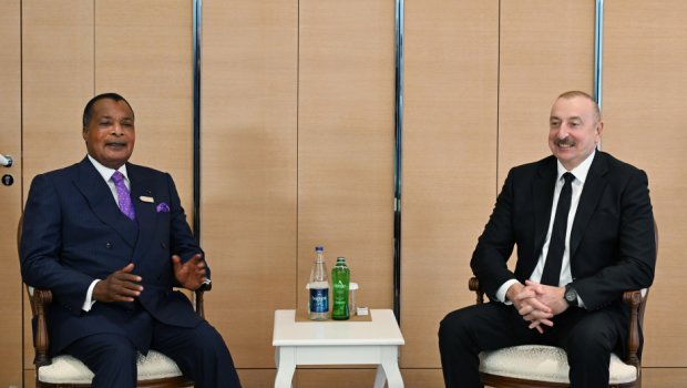 Prezident konqolu həmkarı ilə GÖRÜŞDÜ