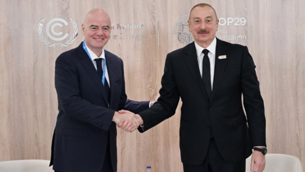 FIFA prezidenti COP29-un təşkilinə görə İlham Əliyevə təşəkkür etdi - VİDEO