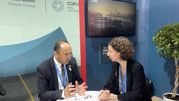 Britaniyalı nazirlər COP29-dakı pavilyonları ilə tanış oldular - FOTO