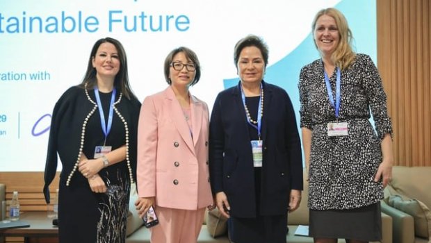 COP29: "Liderlik edən qadınlar: Dayanıqlı gələcək üçün iqlim çempionları" panel sessiyası keçirildi - FOTO