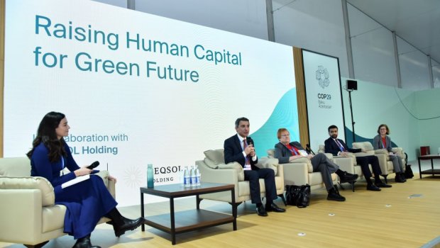COP29-da yaşıl gələcək üçün insan kapitalının artırılması məsələləri müzakirə olundu